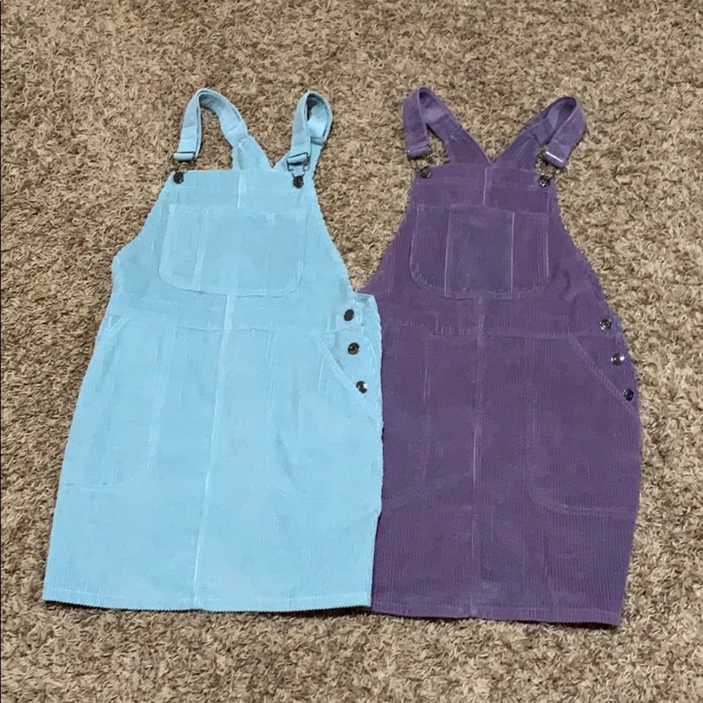 Corduroy Mini Dresses